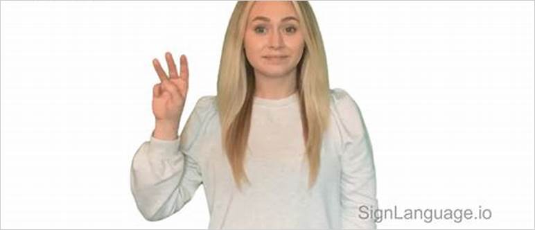 Oatmeal in sign language